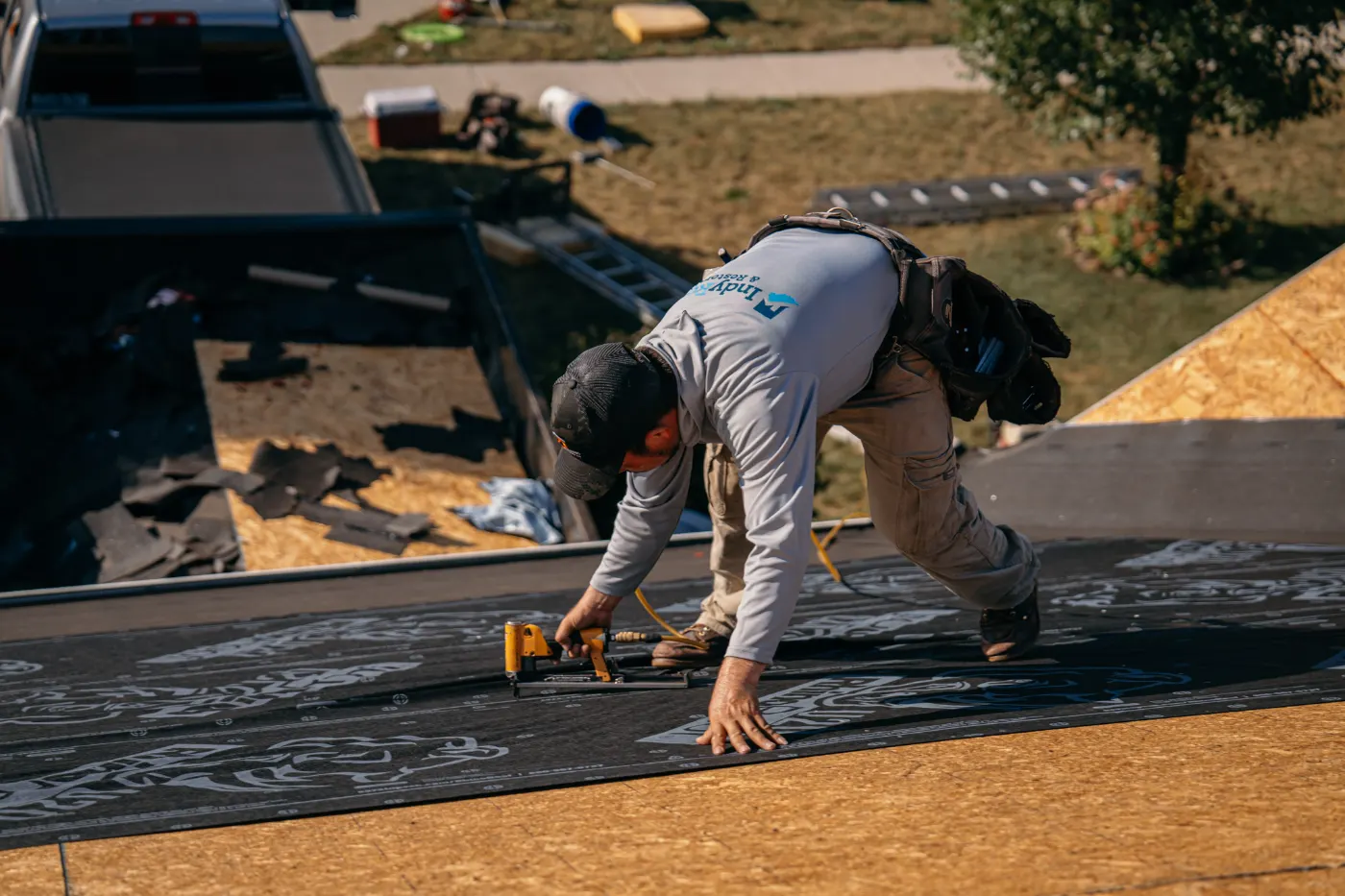 Shingle repair completed in University Heights