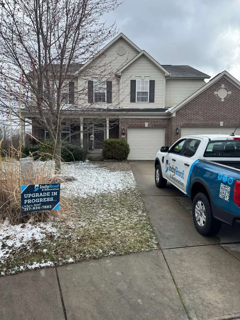 Roof inspection documented on a University Heights home